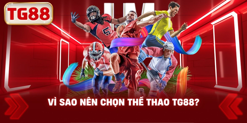 Vì sao nên chọn Thể thao TG88?